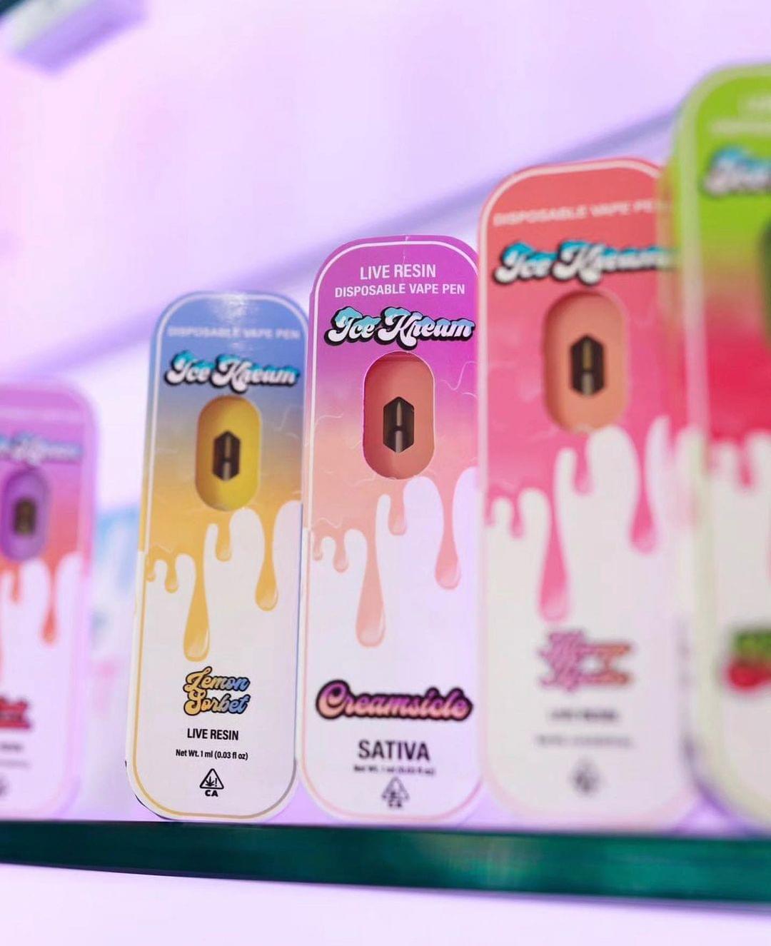 ICE KREAM RAINBOW RUNTZ DISPOSABLE