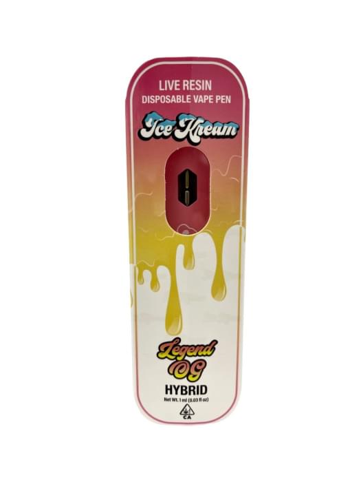 ICE KREAM LEGEND OG DISPOSABLES